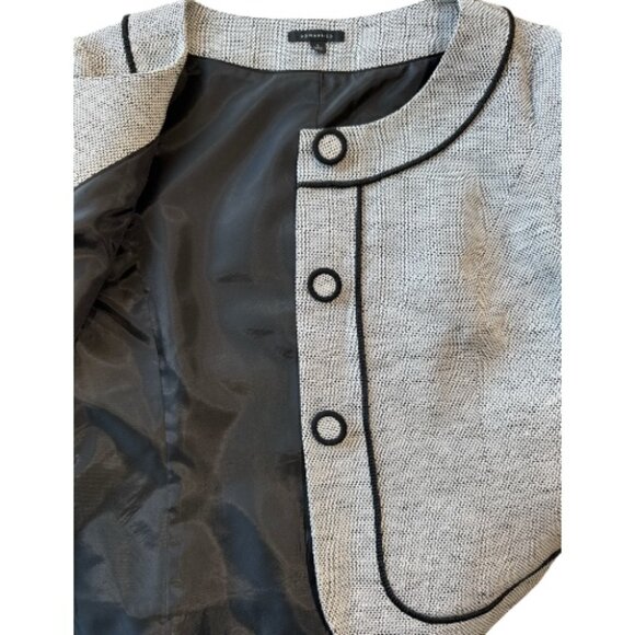 Semantiks Blazer with White & Black Accents Size 8 - Picture 6 of 9